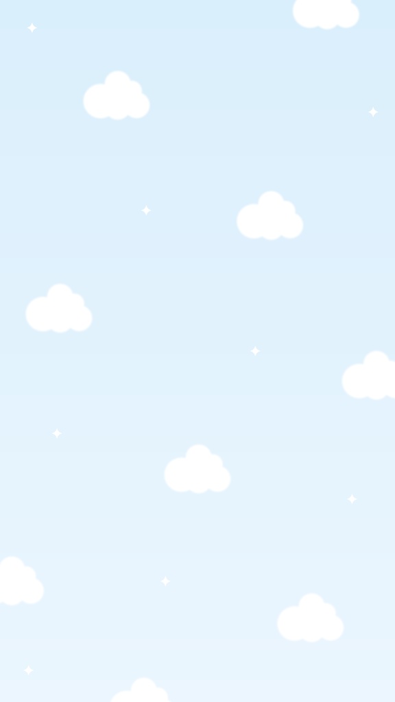 雲のパターン背景素材