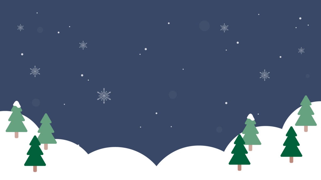 クリスマスのサムネイル素材