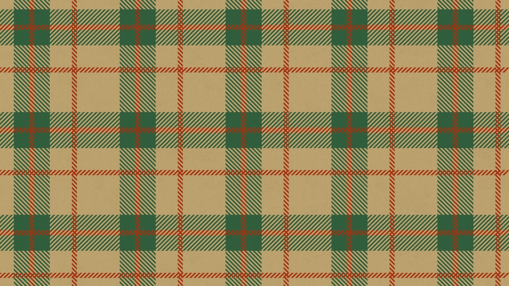 クリスマスのチェック柄背景