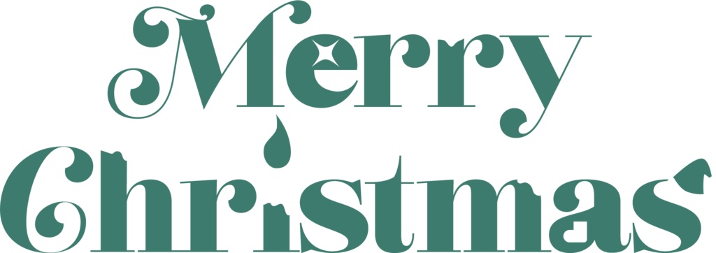 クリスマスのロゴ素材