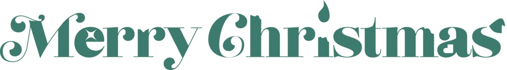 クリスマスのロゴ素材