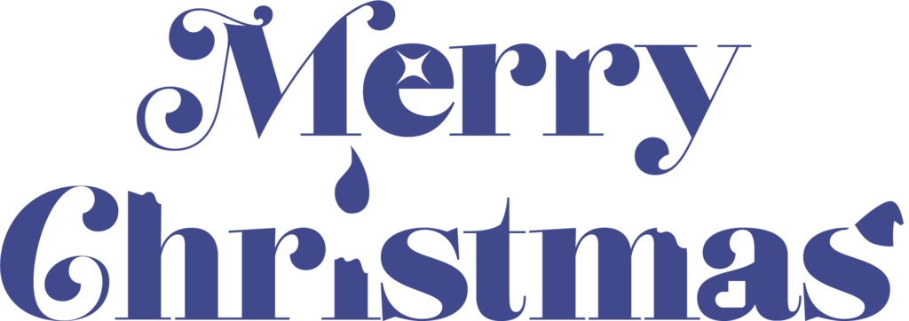 クリスマスのロゴ素材