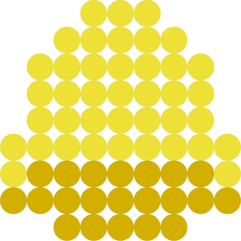 クリスマスのざっくりドット絵素材