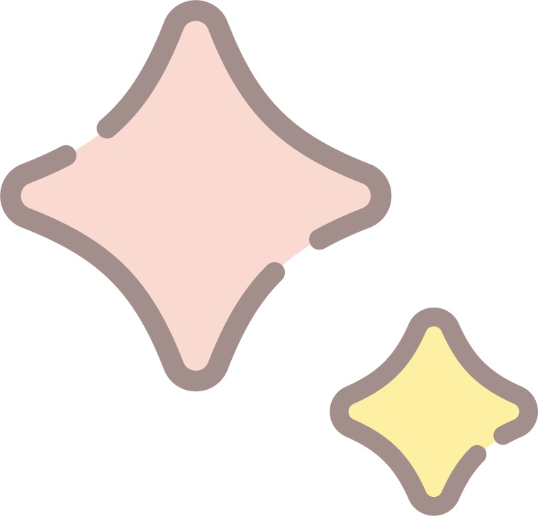 ゆめかわなクリスマスイラスト素材