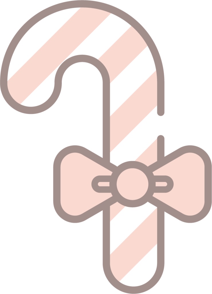 ゆめかわなクリスマスイラスト素材