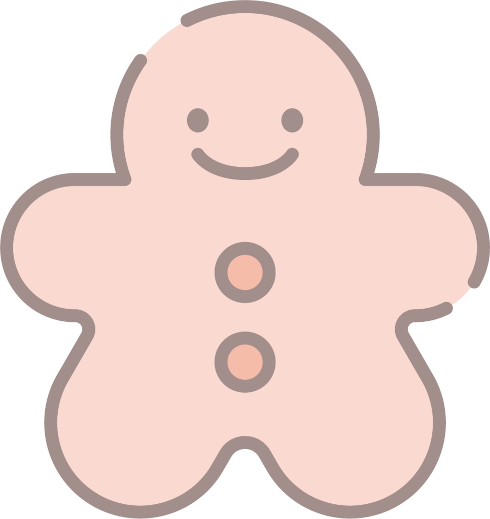 ゆめかわなクリスマスイラスト素材