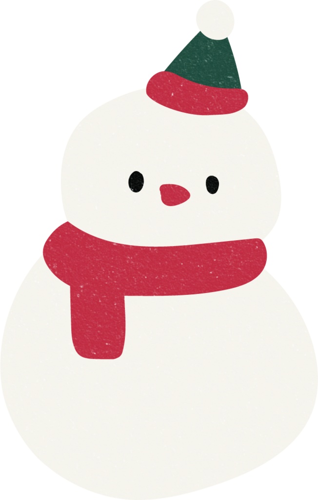 ほっこりクリスマスイラスト素材