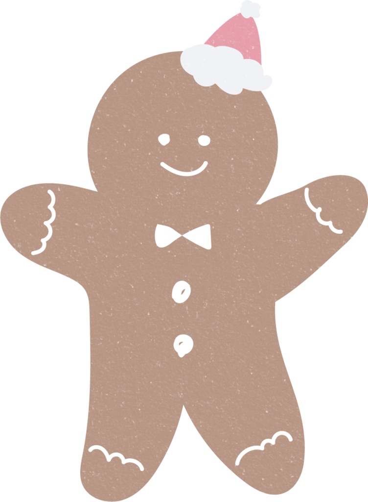 ほっこりクリスマスイラスト素材