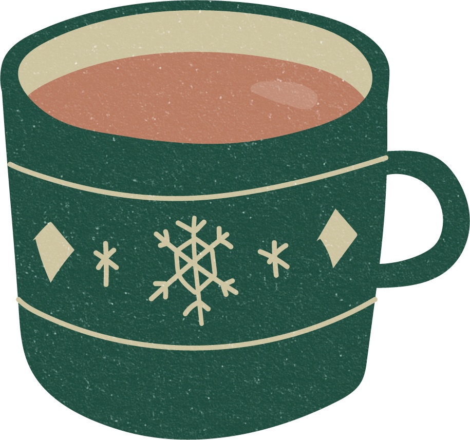 ほっこりクリスマスイラスト素材