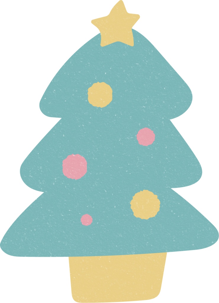 ほっこりクリスマスイラスト素材