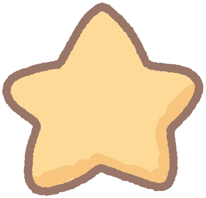 手書き風クリスマスイラスト素材