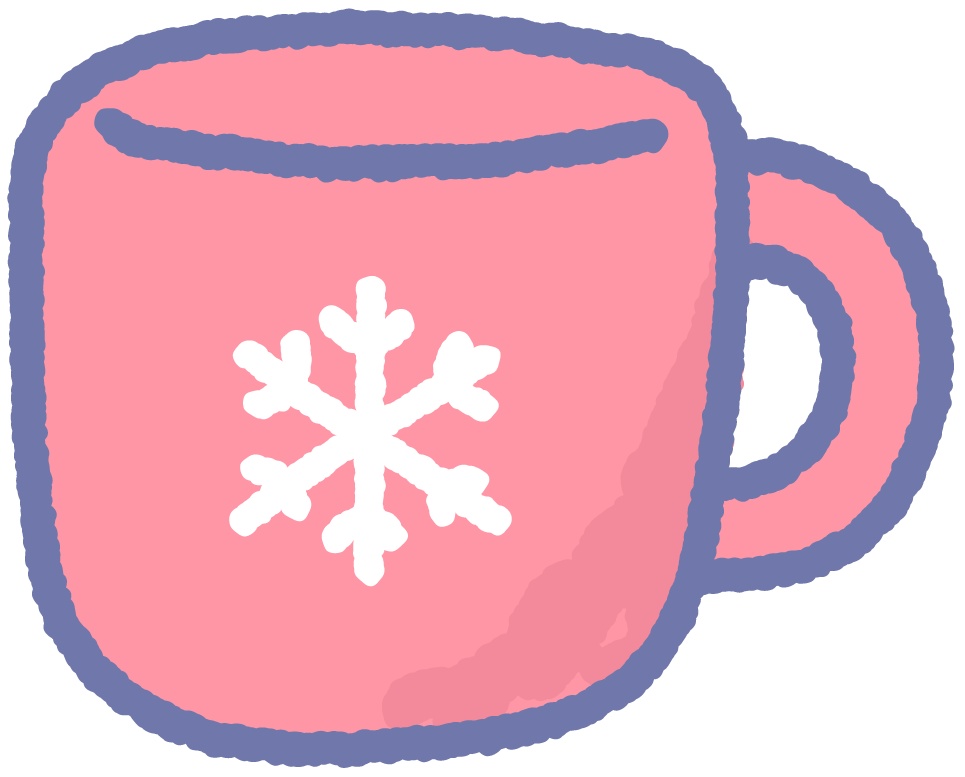 手書き風クリスマスイラスト素材