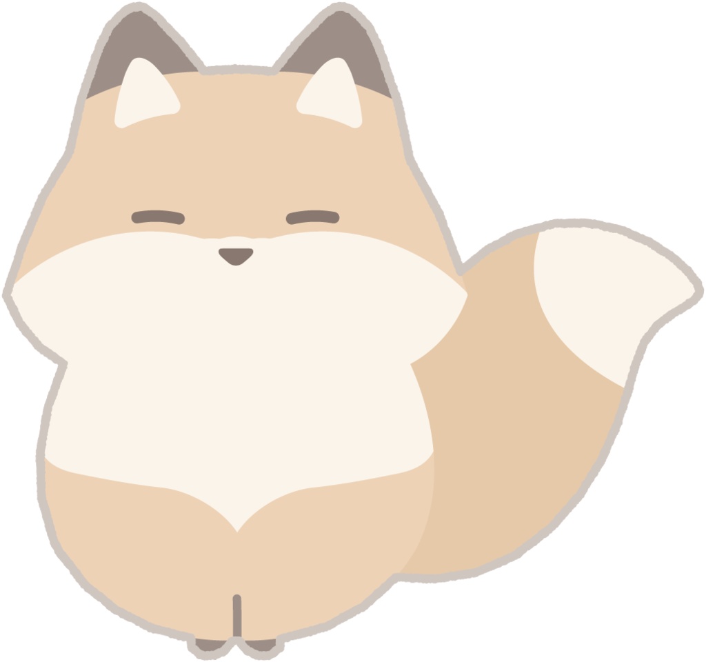 冬の動物イラスト素材