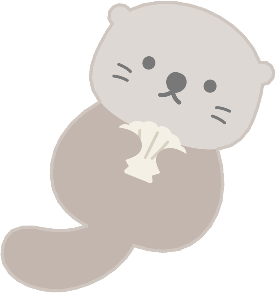 冬の動物イラスト素材