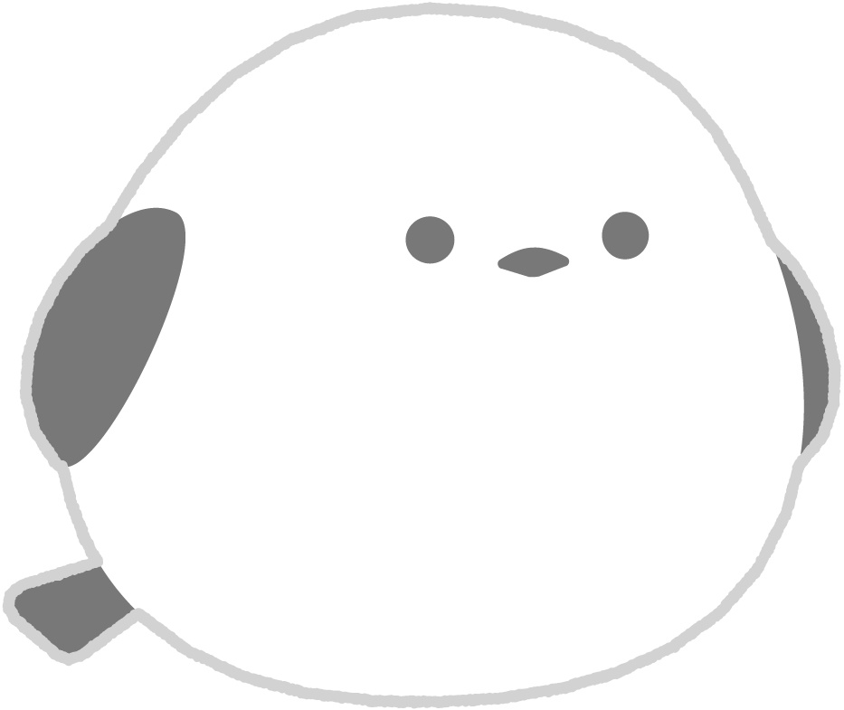 冬の動物イラスト素材