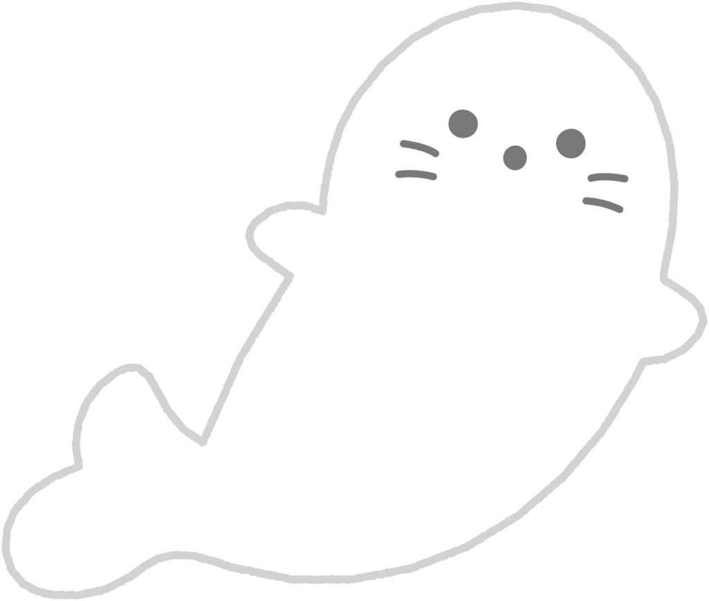 冬の動物イラスト素材