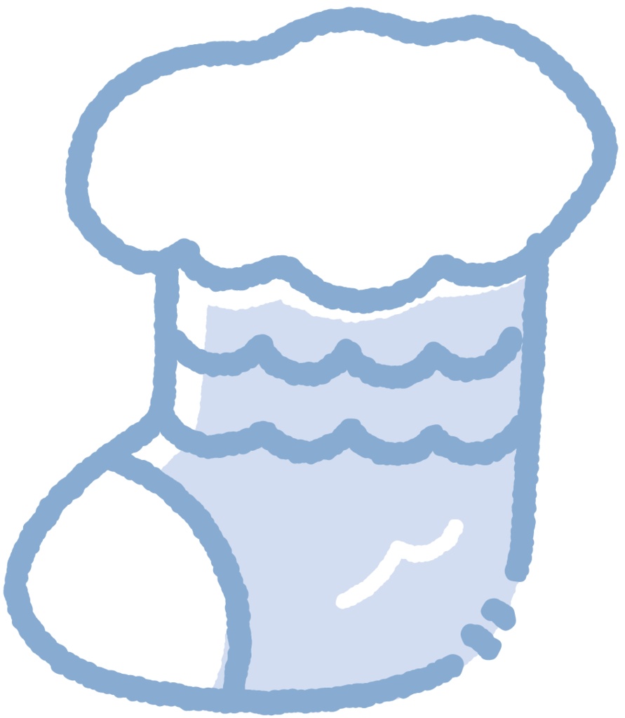 冬の小物イラスト素材