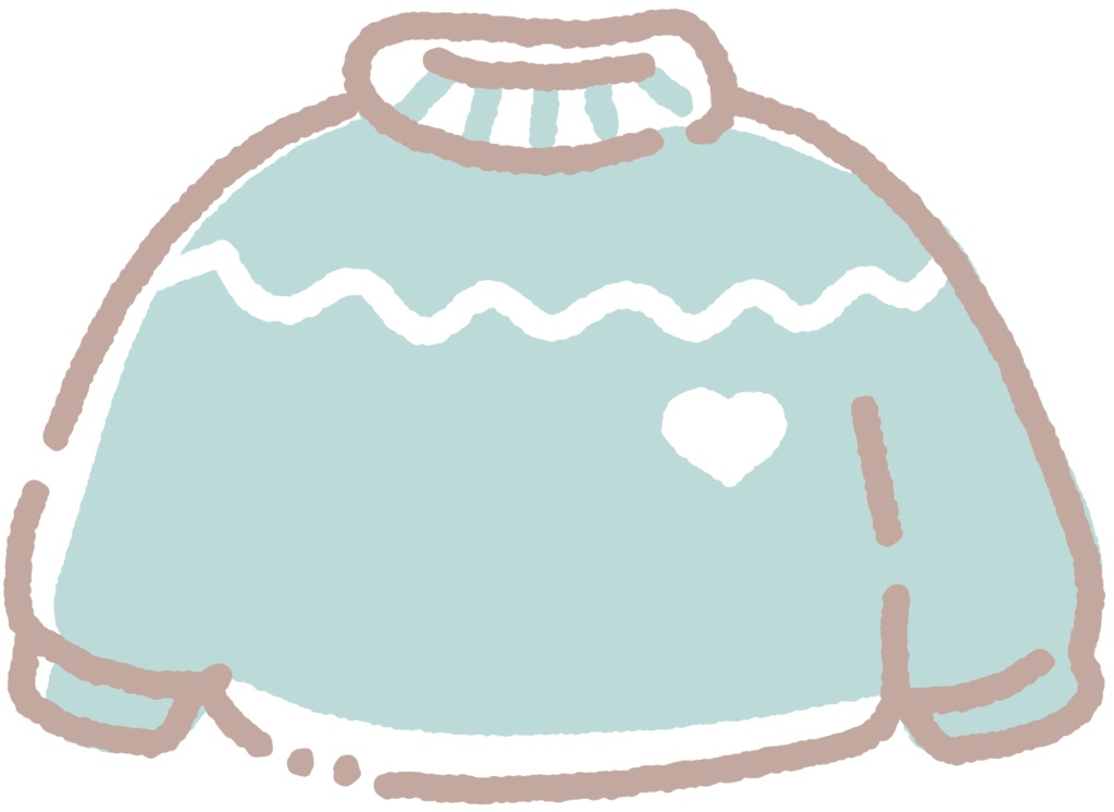 冬の小物イラスト素材