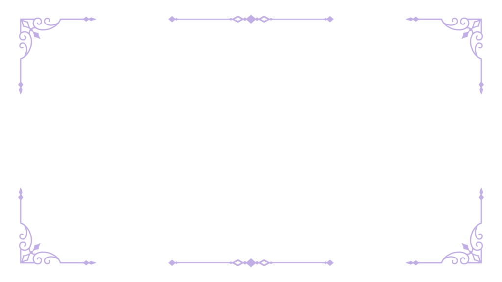 レトロガーリーなフレーム素材