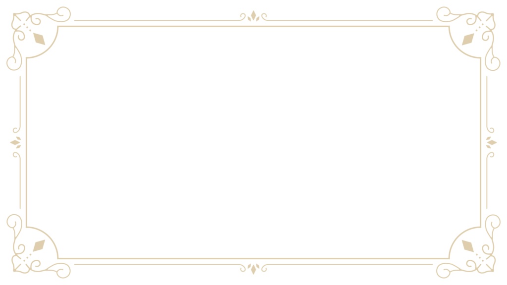 レトロガーリーなフレーム素材