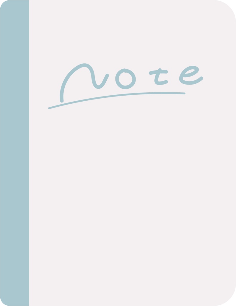 ガーリーな文房具イラスト素材