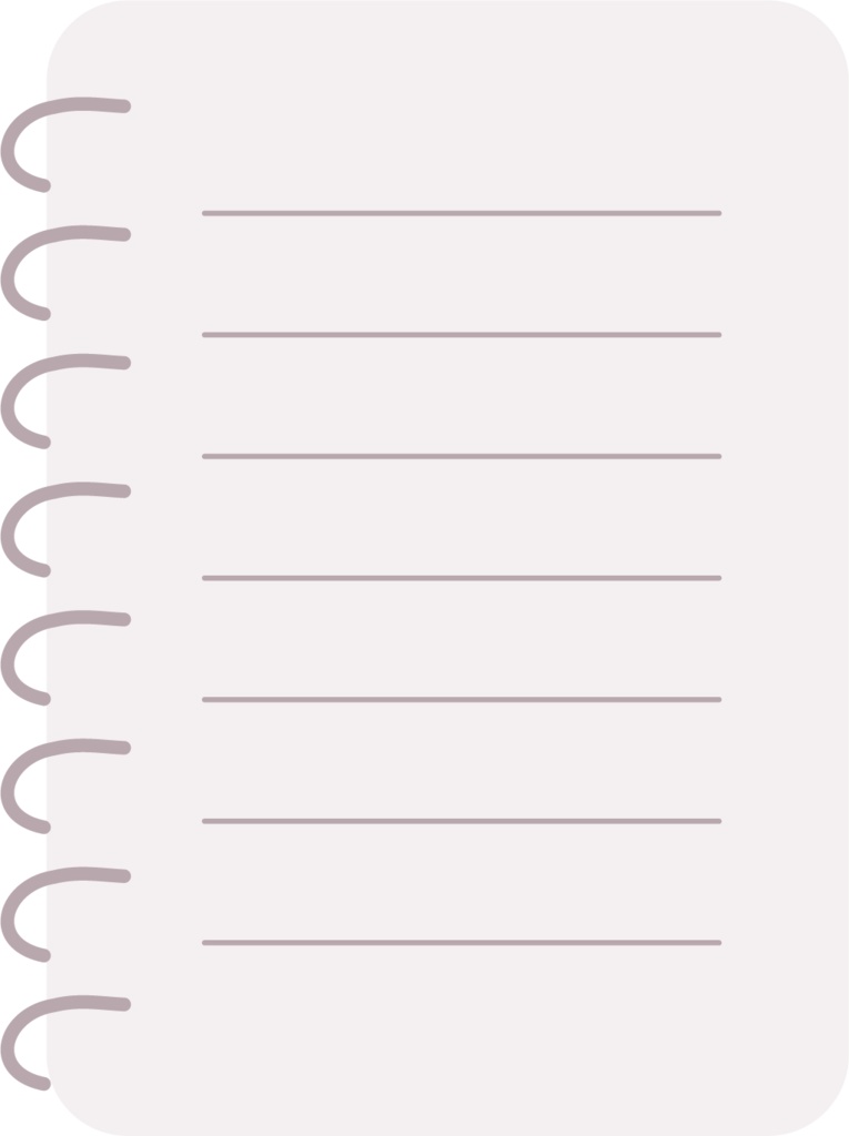 ガーリーな文房具イラスト素材