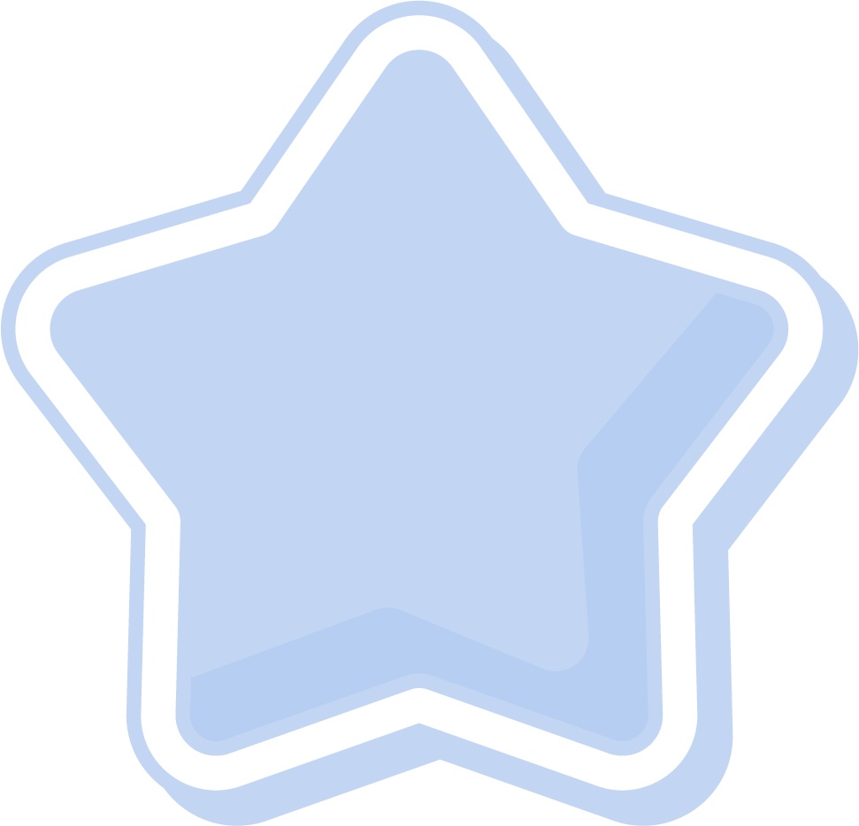 パステルな飾り素材