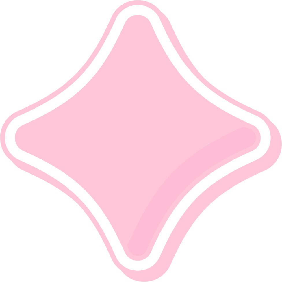 パステルな飾り素材