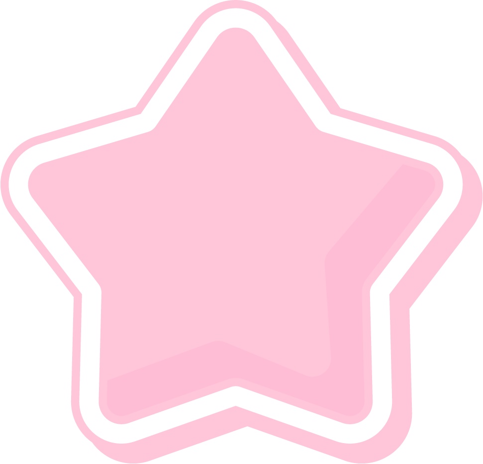 パステルな飾り素材