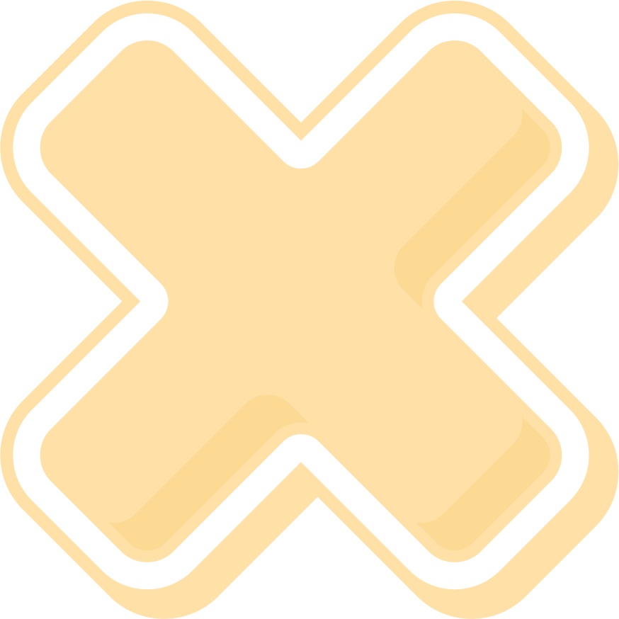 パステルな飾り素材