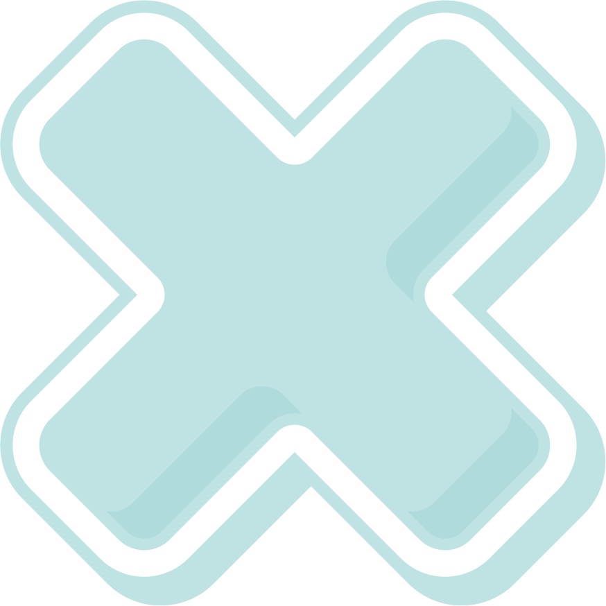 パステルな飾り素材