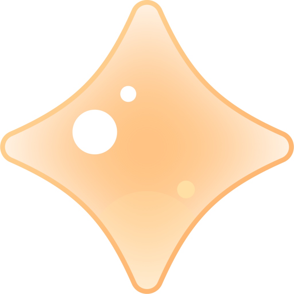 ぷっくり飾り素材