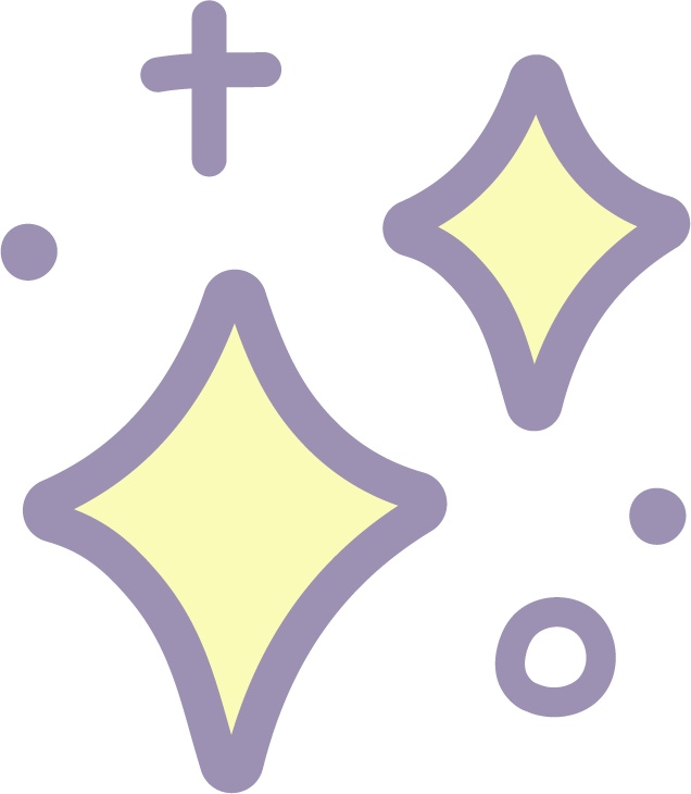 絵文字風の飾り素材