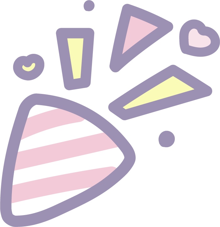 絵文字風の飾り素材