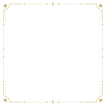 【期間限定無料】海モチーフのフレーム素材
