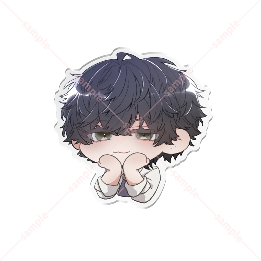 アクリルクリップバッジ【柚木慧】