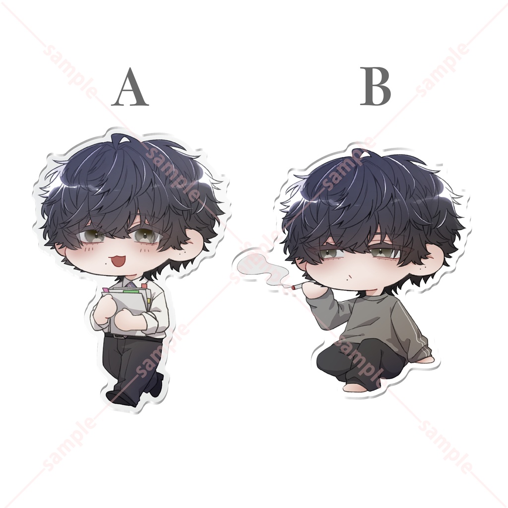 ミニアクリルスタンド【柚木慧】A／B