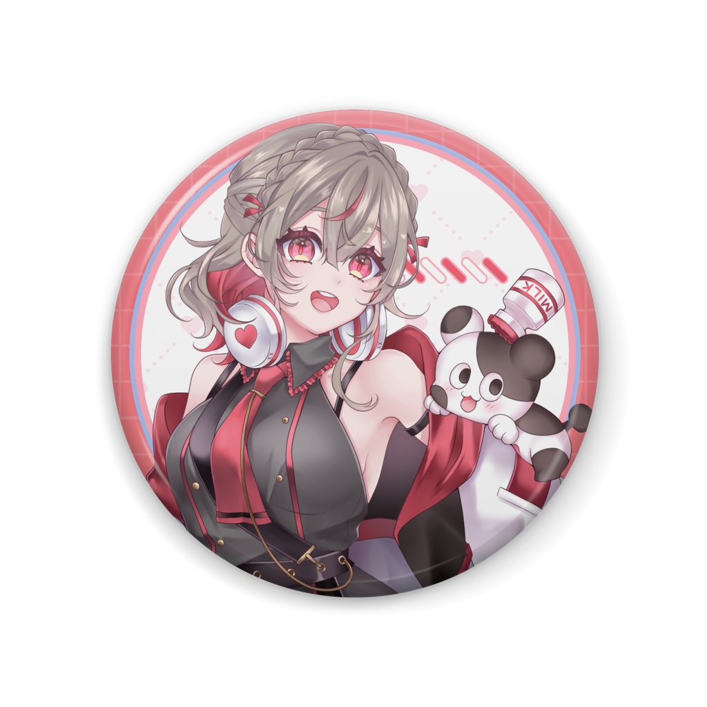 奏羽リィネ 缶バッジ