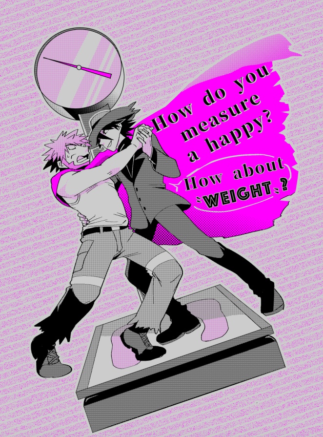 【ゲントウ本】How do you measure a happy? How about WEIGHT?