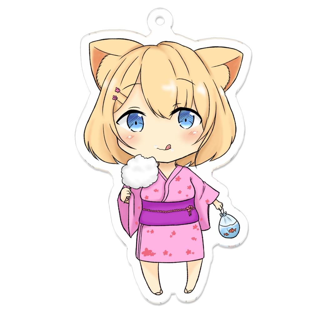 ひまりキーホルダー（夏祭りver.）