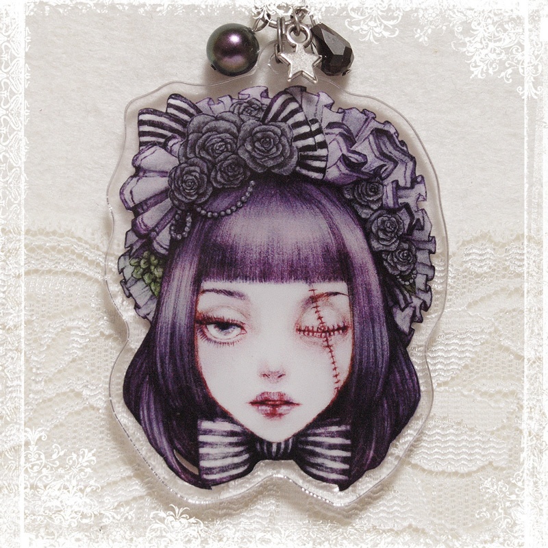 『dysraphia:Emilia』キーホルダー