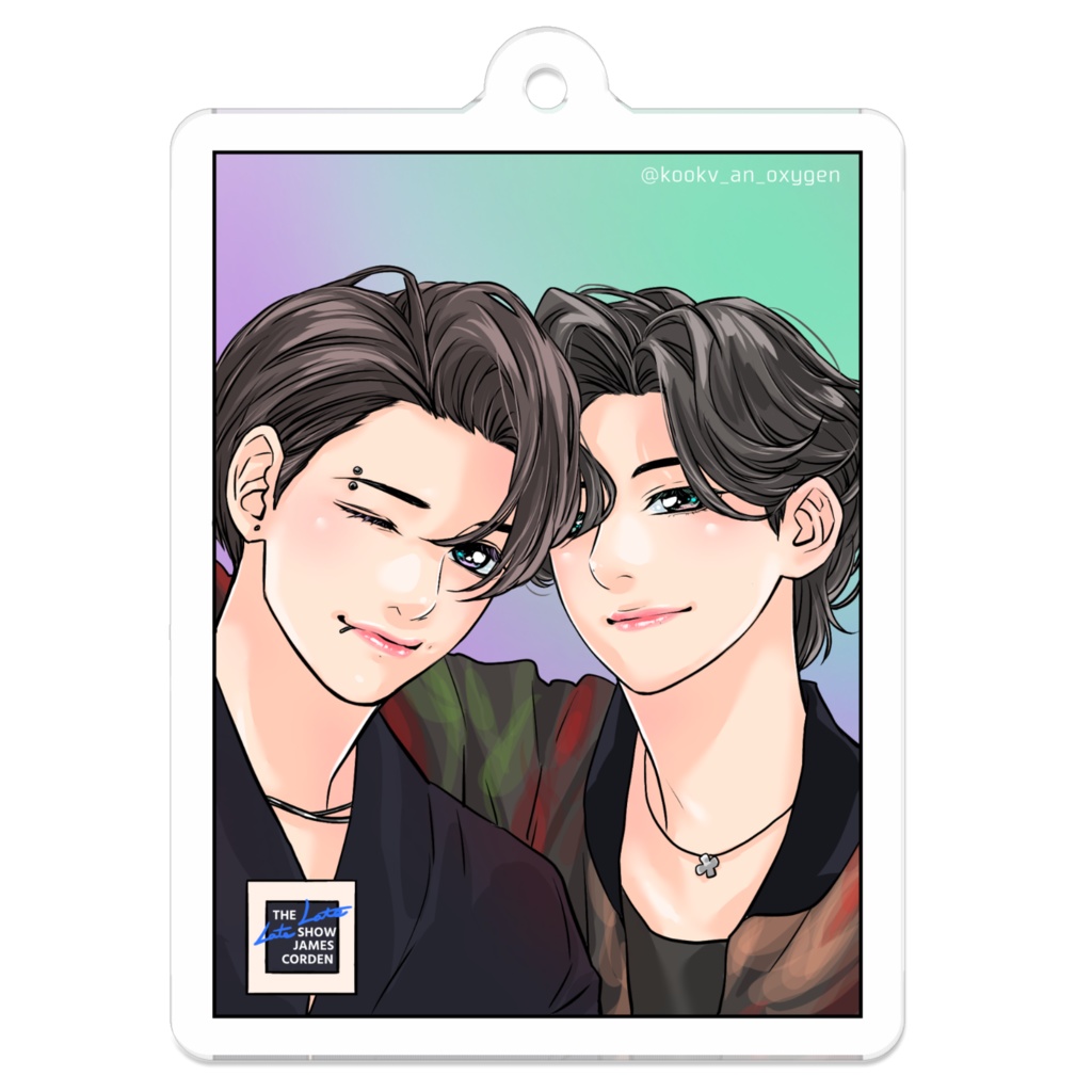 kookvアクリルキーホルダー