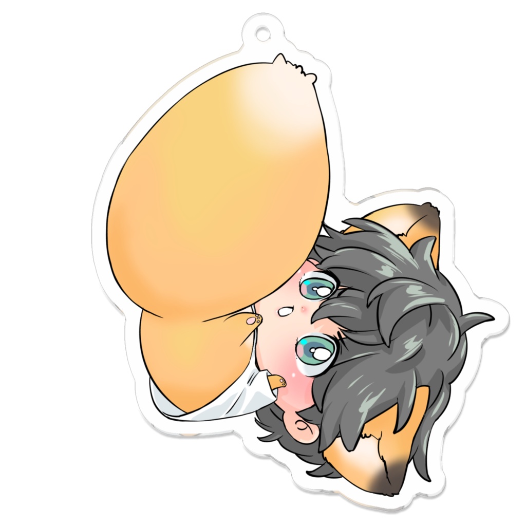 つままれきつねアクキー