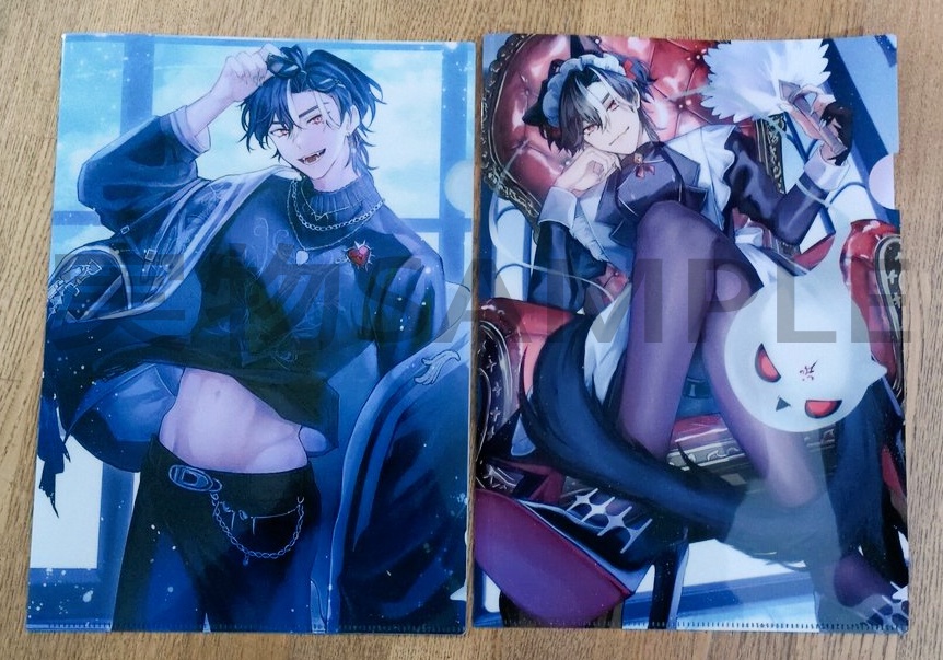 【非公式fan merch】A4 Clear file/binder【FSP EN/Lucien Lunaris】