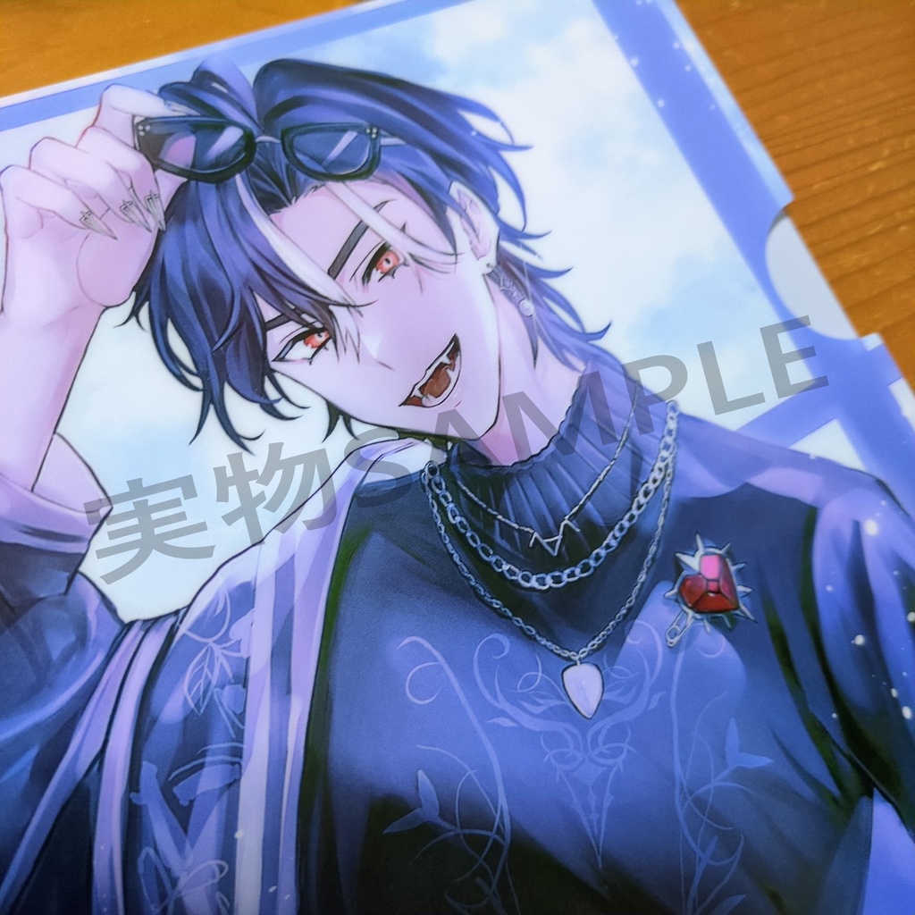 【非公式fan merch】A4 Clear file/binder【FSP EN/Lucien Lunaris】
