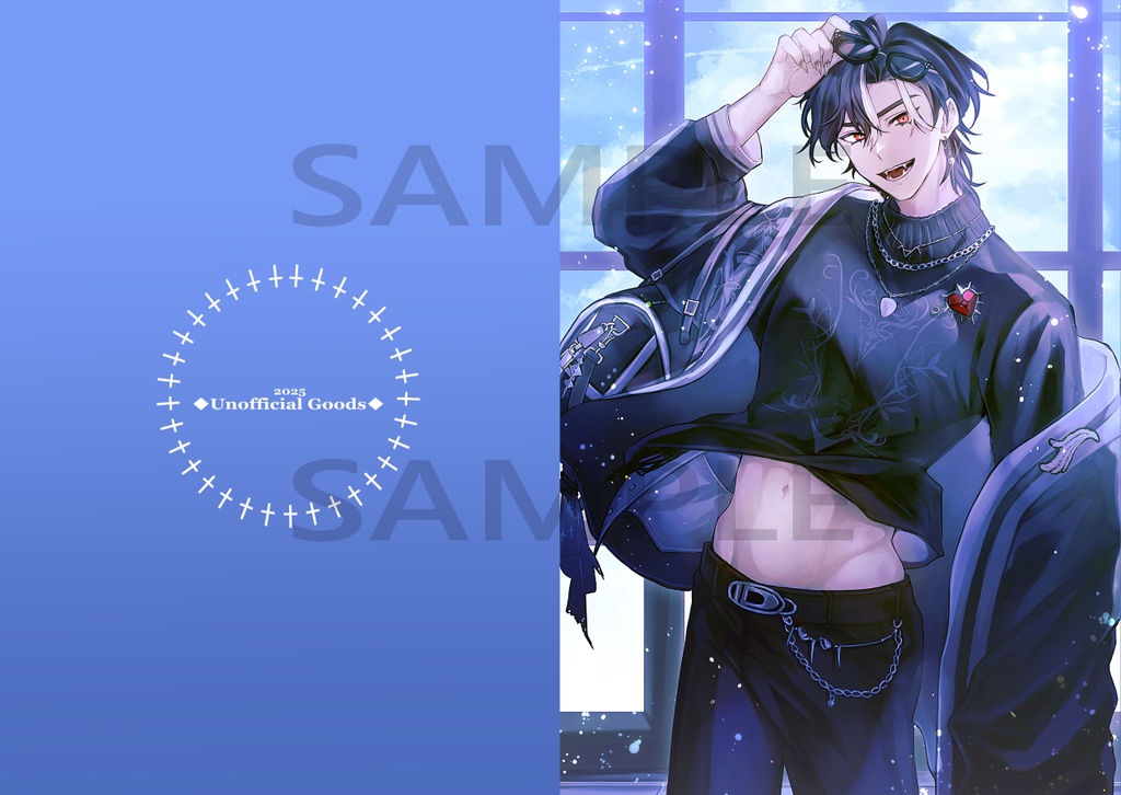 【非公式fan merch】A4 Clear file/binder【FSP EN/Lucien Lunaris】