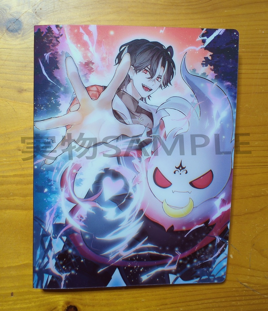 【非公式fan merch】A4 Clear file/binder【FSP EN/Lucien Lunaris】