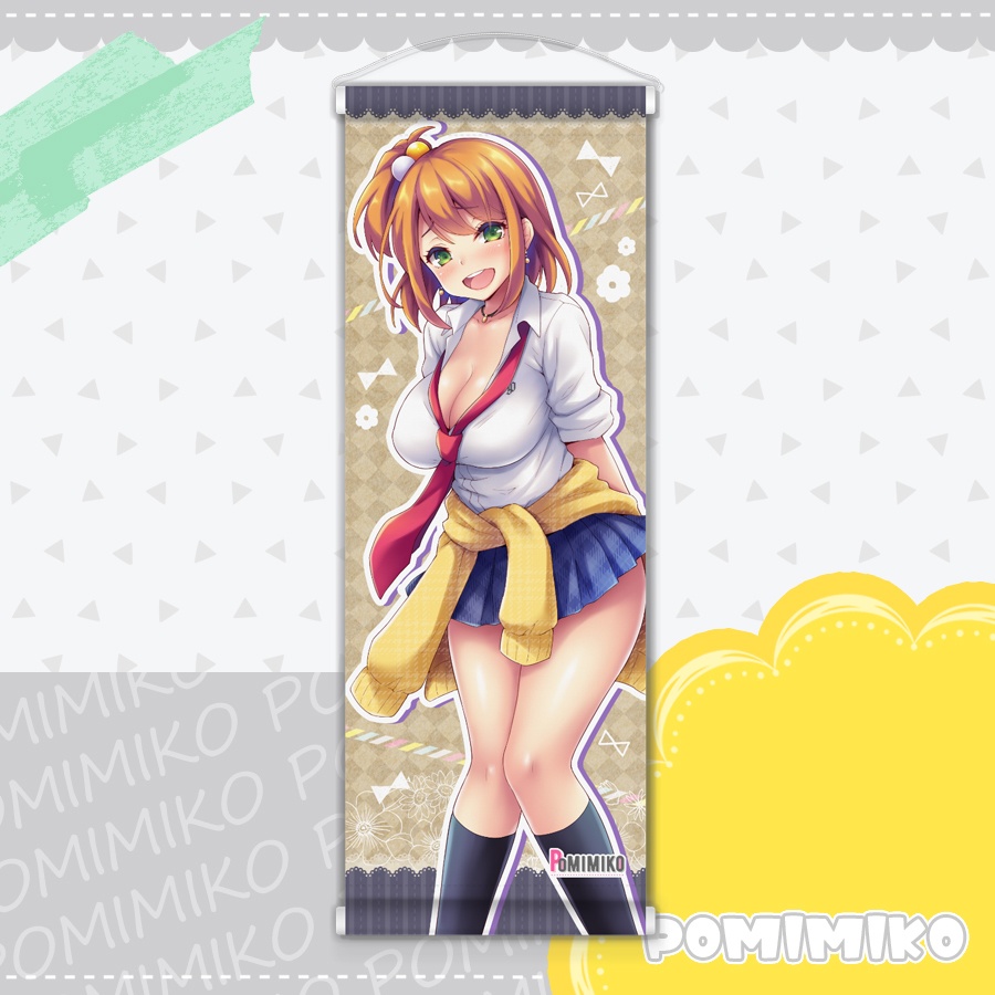 ギャルJKちゃんミニタペストリー