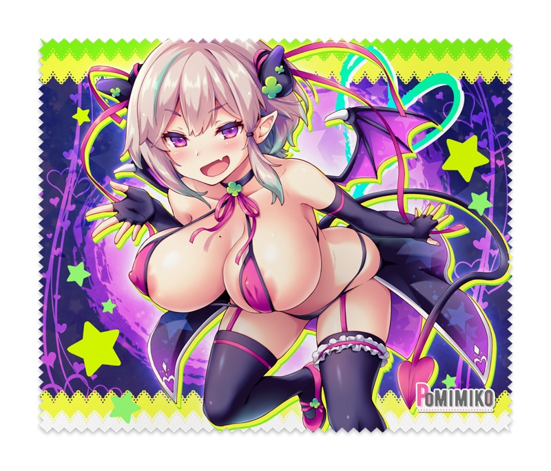 サキュバスちゃんカラフルマルチクロス🦇