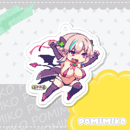 サキュバス鬼ごっこキーホルダー★3種